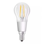 Ledvance Smart+ Wifi E14 Poire Classic Filament 4W 470lm - 827 Blanc Très Chaud | Dimmable - Équivalent 40W