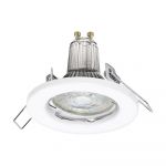 Ledvance Downlight LED Encastré Blanc GU10 3x2.6W 230lm 36D - 827 Blanc Très Chaud | Lot de 3