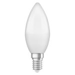 Ledvance Classic LED E14 Bougie Dépolie 4.9W 470lm - 827 Blanc Très Chaud | Équivalent 40W