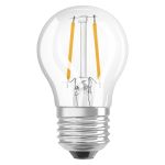 Ledvance Classic LED E27 Poire Filament Claire 1.5W 136lm - 827 Blanc Très Chaud | Équivalent 15W