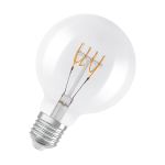 Osram Vintage 1906 LED E27 Globe Filament Claire 4.8W 470lm - 827 Blanc Très Chaud | Dimmable - Équivalent 40W