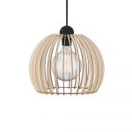 Nordlux Suspension luminaire Chino 30 E27 Brun - Bois | Max. 60W