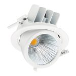 Philips Spot LED LuxSpace Accent Performance RS782B 31.5W 2700lm 36D - 930 Blanc Chaud | 167mm - Meilleur rendu des couleurs