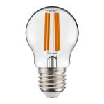 Noxion Lucent Lustre LED E27 Boule Filament Claire 4.5W 470lm - 827 Blanc Très Chaud | Dimmable - Équivalent 40W