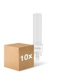 Lot 10x Noxion Lucent PL-C LED 5.2W 650lm - 830 Blanc Chaud | Équivalent 18W