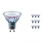 Lot 10x Philips MASTER LED Spot ExpertColor GU10 PAR16 3.9W 265lm 25D - 927 Blanc Très Chaud | Meilleur rendu des couleurs - Dimmable - Équivalent 35W