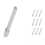 Lot 10x Osram Dulux S 9W 830 | Blanc Chaud - 2-Pins