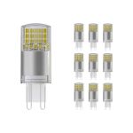 Lot 10x Noxion Bolt LED Capsule G9 3.2W 350lm - 827 Blanc Très Chaud | Dimmable - Équivalent 30W
