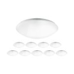 Lot 10x Noxion Hublot LED Corido Blanc 18W 1561lm - 840 Blanc Froid | 360mm - IP44