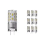 Lot 10x Osram Parathom LED Pin GY6.35 4.5W 470lm - 827 Blanc Très Chaud | Dimmable - Équivalent 40W