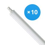 Lot 10x Philips Réglette LED Étanche Ledinaire WT060C 30W 3600lm - 840 Blanc Froid | 120cm