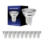 Lot 10x Noxion Spot LED GU10 PAR16 2.4W 230lm 36D - 827 Blanc Très Chaud | Équivalent 35W