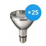 Lot 25x Philips MASTERColour E27 CDM-R Elite PAR30L 70W 40D - 942 Blanc Froid | Meilleur rendu des couleurs