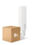 Lot 9x Philips CorePro PL-C LED 6.9W 700lm - 830 Blanc Chaud | Équivalent 18W