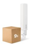 Lot 9x Philips CorePro PL-C LED 8.9W 990lm - 830 Blanc Chaud | Équivalent 26W