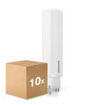 Lot 10x Philips CorePro PL-C LED 9.5W 990lm - 830 Blanc Chaud | Équivalent 26W