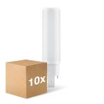 Lot 10x Ledvance Dulux-D LED 7W - 840 Blanc Froid | Équivalent 18W