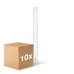 Lot 10x Philips CorePro PL-L LED Ampoule EM/Mains 16.5W - 840 Blanc Froid | Équivalent 36W