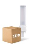 Lot 10x Ledvance Dulux-D LED 9W - 840 Blanc Froid | Équivalent 26W