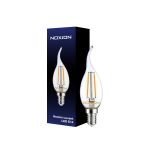 Noxion Lucent LED E14 Flamme Bougie Filament Claire 2.5W 250lm - 827 Blanc Très Chaud | Équivalent 25W