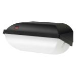  Philips LED Sécurité Coreline BWC110 Noir 9W 900lm - 830 Blanc Chaud | 242x110mm - IP54 - Détecteur De Lumière