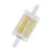 Osram Parathom Line LED R7s 78mm 12W 1521lm - 827 Blanc Très Chaud | Dimmable - Équivalent 100W 