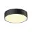 SLV Medo Pro 30 Mur et Plafonnier Aluminium Noir Ronde 10W 1350lm - 930-940 CCT | IP50 - Meilleur Rendu Des Couleurs - Dali Dimmable 