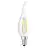 Ledvance Superior Classic LED E14 Filament Torsadée Bougie Claire 3.4W 470lm - 927 Blanc Très Chaud | Dimmable - Meilleur rendu des couleurs