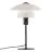 Nordlux Verona Lampe De Table Verre Noir | Convient pour 1x E27