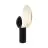 DFTP by Nordlux Caché Lampe De Table Marbre et Métal Noir | Convient pour GU10