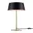 Nordlux Clasi Lampe De Table Métal Noir | Convient pour 1x E14