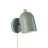 Nordlux Gaston Applique Murale Métal et Bois Vert | Convient pour E27