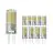 Lot 10x Noxion Bolt LED Capsule G9 4.8W 600lm - 830 Blanc Chaud | Équivalent 50W