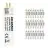 Lot 25x Sylvania Luxline Plus T5 28W - 840 Blanc Froid | 115cm