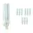 Lot 10x Philips MASTER PL-C 10W - 827 Blanc Très Chaud | 2 Pin