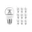 Lot 10x Noxion Lucent LED E27 Poire Filament Claire 2.5W 250lm - 827 Blanc Très Chaud | Dimmable - Équivalent 25W
