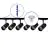 Ensemble complet Rail Monophasé Rail 3 Mètre Noir | incl. 6x Spot + GU10 2700K 3W Dimmable + Embout, Connecteur d’Alimentation et I-Connecteur