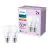 Lot 2x Philips Ampoule LED E27 Poire Dépolie 8W 806lm - 827 Blanc Très Chaud