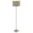 Eglo Lampadaires Salon Maserlo Acier Nickel Satiné | Convient pour E27