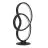 Eglo Lampe De Table Gianella Acier Noir 14.5W 1400lm - 830 Blanc Chaud