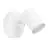 Eglo Plafond Spot Consuma 1 Acier Blanc | Convient pour GU10