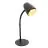 Eglo Lampe De Table Carlo Acier Noir | Convient pour E14