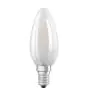 Osram Classic LED E14 Bougie Dépolie 5W 470lm - 827 Blanc Très Chaud | Dimmable - Équivalent 40W