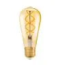 Osram Vintage 1906 LED E27 Edison Filament Dorée 4W 300lm - 820 Blanc Très Chaud | Dimmable - Équivalent 25W