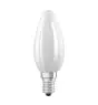 Osram Classic LED E14 Bougie Dépolie 4.5W 470lm - 827 Blanc Très Chaud | Dimmable - Équivalent 40W