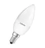 Osram LED E14 Bougie Dépolie 5W 250lm - 827 Blanc Très Chaud | RGBW - Dimmable - Télécommande - Équivalent 40W