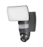 Ledvance Smart+ Wifi applique murale Flood Camera Foncé Gris Extérieur 24W 320lm - 830 Blanc Chaud | RGBW - Dimmable