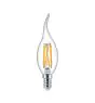 Philips MASTER Value LED Bougie E14 Flamme Filament Claire 3.4W 470lm - 927 Blanc Très Chaud | Meilleur rendu des couleurs - Dimmable - Équivalent 25W