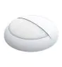 Noxion Hublot LED Pro V2 Blanc 12/16/20W 2400lm - 830-840-865 CCT | 325mm - IP65 + Visière Cercle Blanc