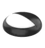 Noxion Hublot LED Pro V2 Blanc 12/16/20W 2400lm - 830-840-865 CCT | 325mm - IP65 - Détresse 3H + Visière Cercle Noir
